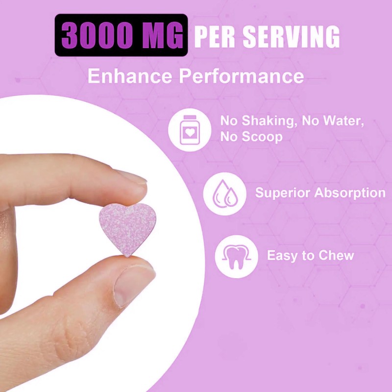 Creatine Chews Supplier - Improved Absorption Pre-Workout Monohydrate Tablets