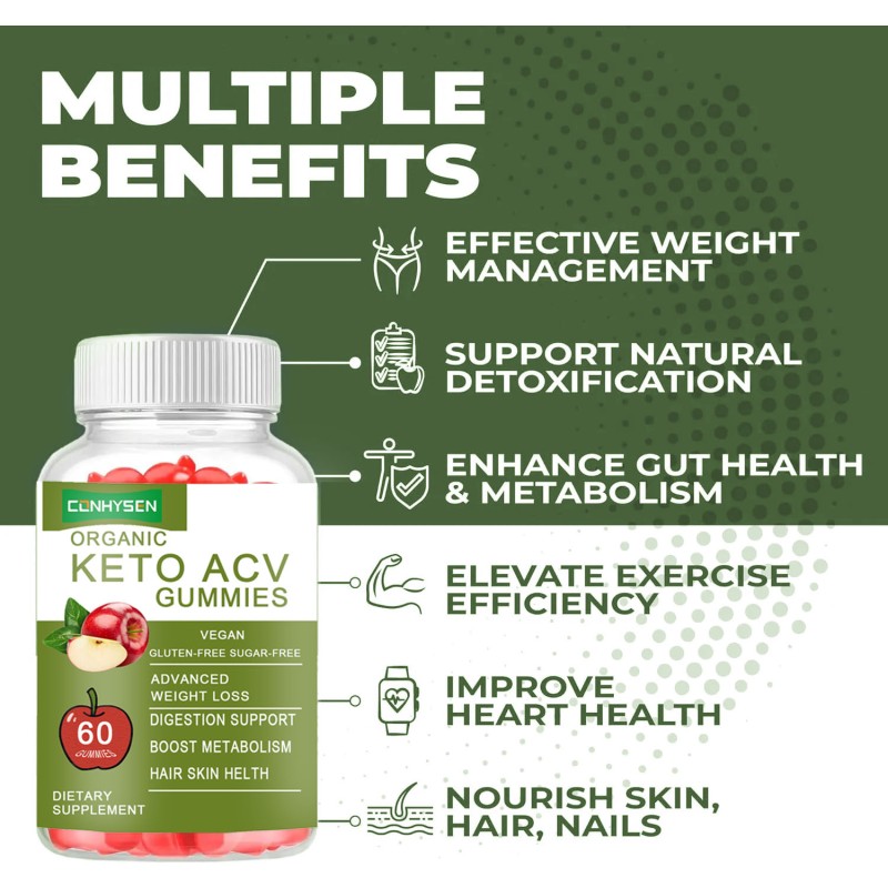 Apple Cider Vinegar Gummies Factory - Private Label Diet Supplement Keto