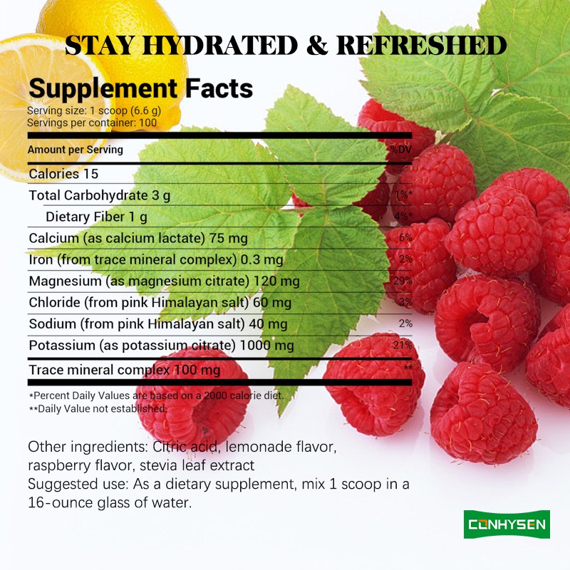 Electrolyte Powder Supplier - Private Label Sport Supplement Fast Hydration