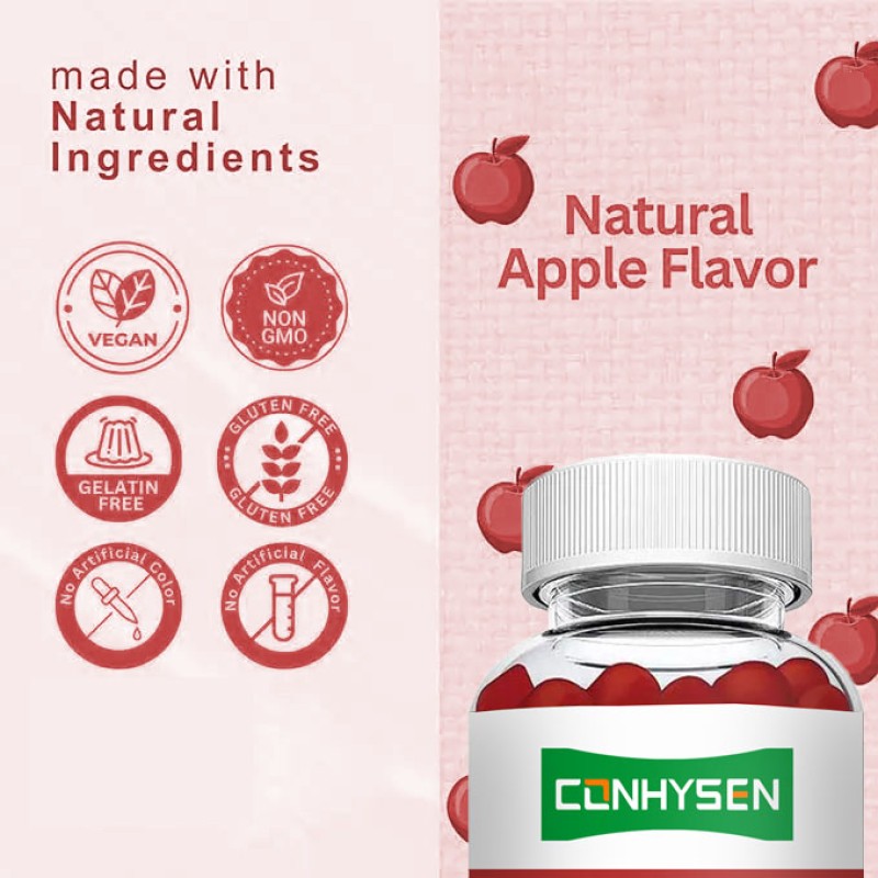 Apple Cider Vinegar Gummies Supplier - Organic Immune Detox Carb Blocker