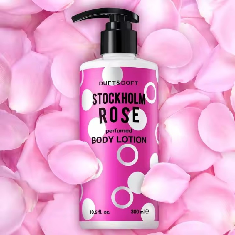 Body Lotion Factory - OEM Rose Scent Skin Moisturizer Bulk