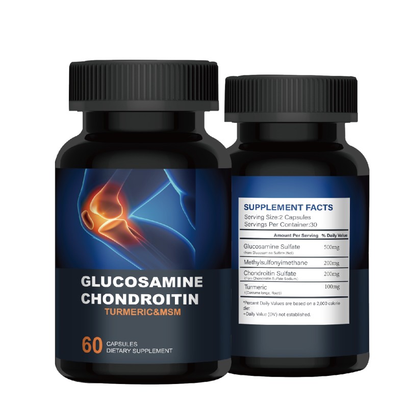 Joint Capsules Factory - OEM 60 Count 500mg Glucosamine 200mg Chondroitin