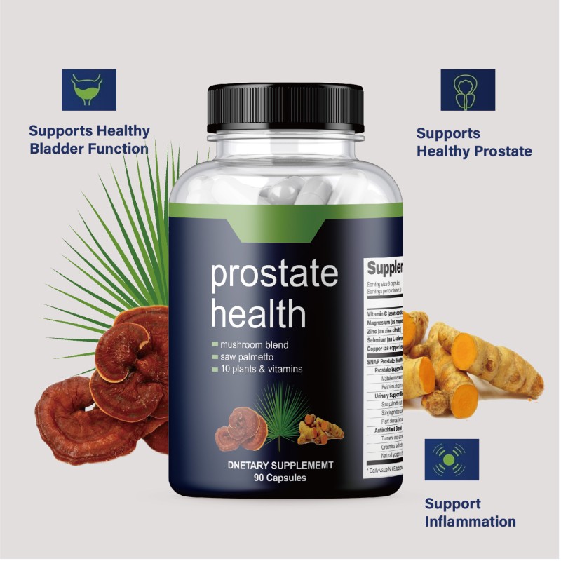 Prostate Capsules Manufacturer - Men's Herbal Saw Palmetto Pygeum Formula