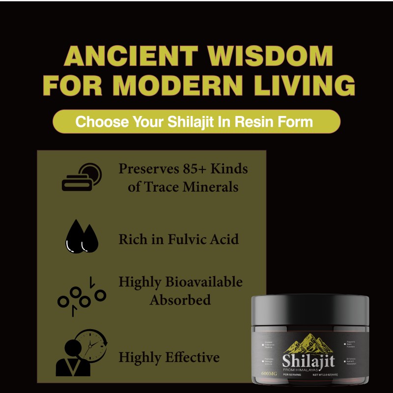 Shilajit Resin Supplier - Organic Certified Himalayan 85% Fulvic Acid