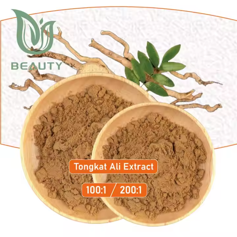Tongkat Ali Powder Supplier - Customized 200:1 Concentrated Root Extract