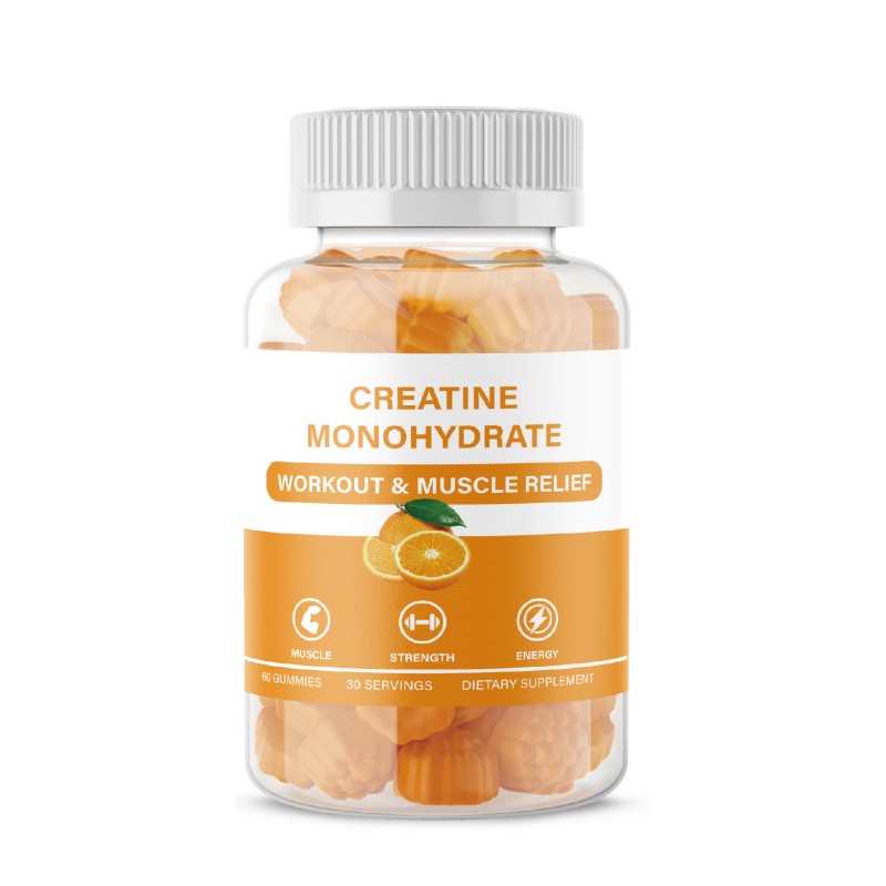 Creatine Gummies Manufacturer - OEM/ODM 5g Serving Plant Based Muscle