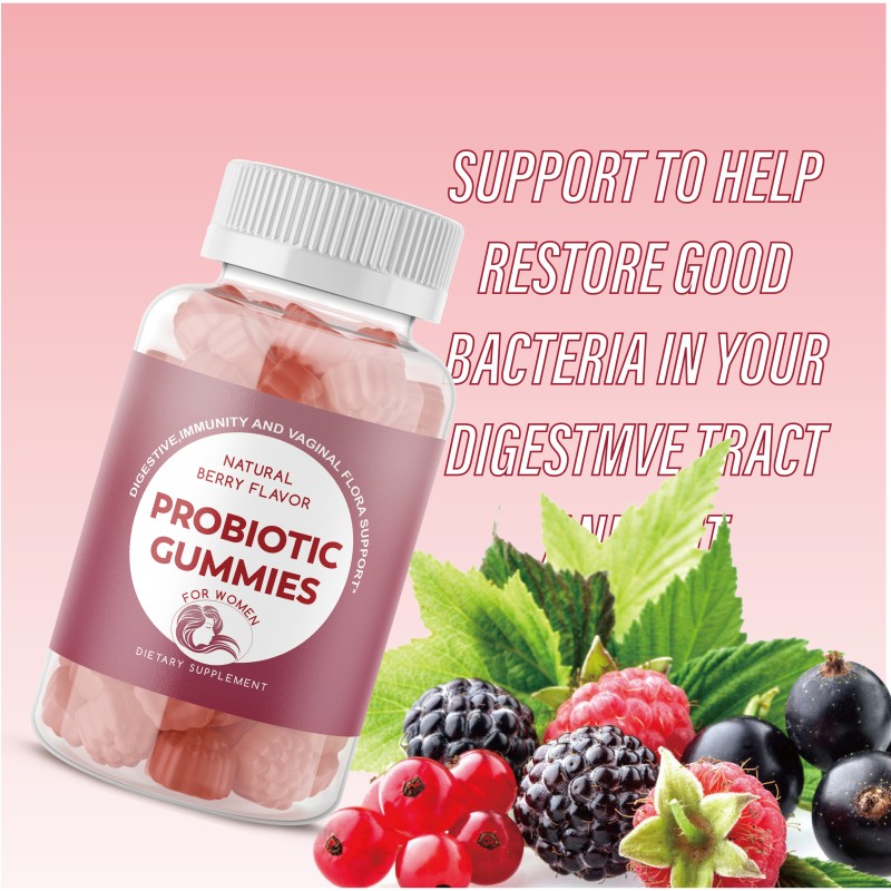 Probiotic Gummies Factory - Customized Digestive Health Vegan Sugar Free