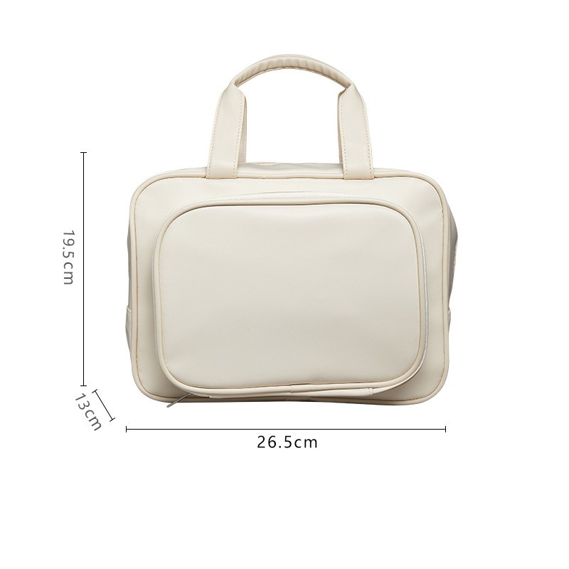 Cosmetic Bag Factory - OEM Women Large Capacity PU