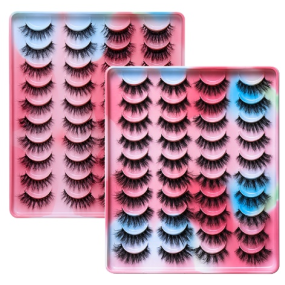 Mink Eyelashes Factory - OEM 20 Pairs 3D Handmade