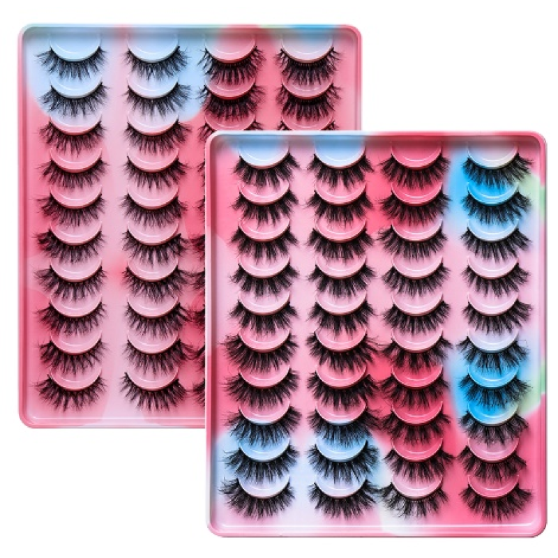 Mink Eyelashes Factory - OEM 20 Pairs 3D Handmade