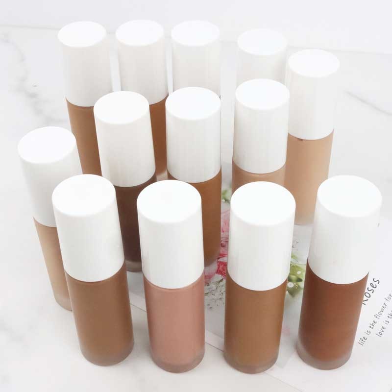 Liquid Foundation Factory - OEM Full Coverage Dark Skin