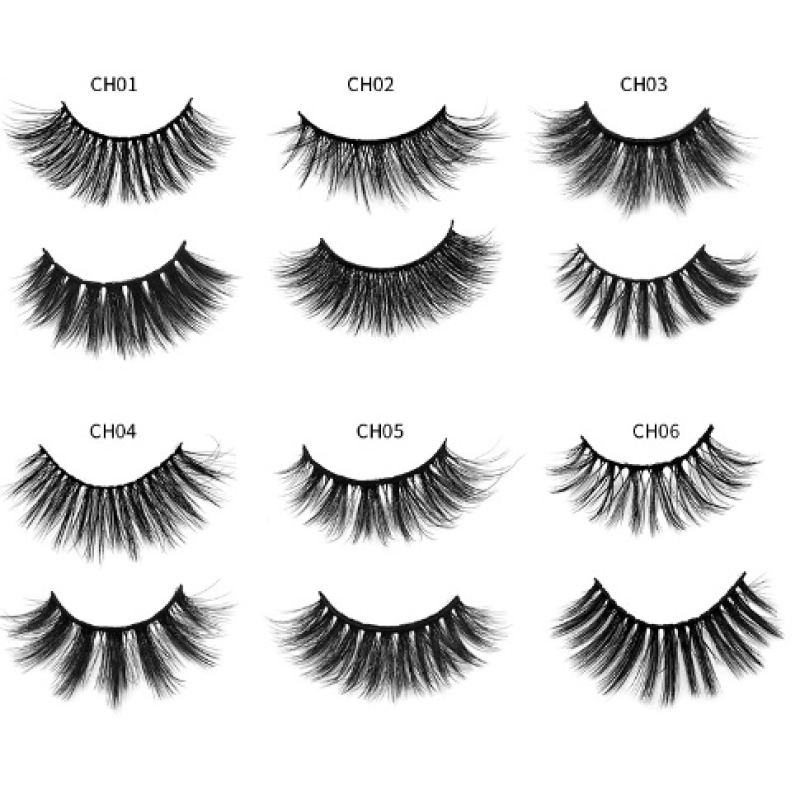 Fake Eyelashes Supplier - OEM 2 Pairs 8D Natural