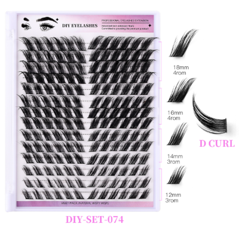 Cluster Eyelash Factory - OEM 168 Self Grafting DIY