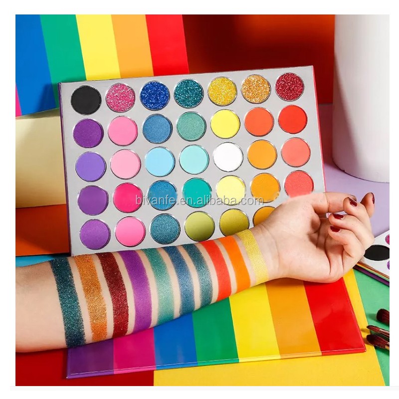 Eyeshadow Palette Manufacturer - OEM Glitter Metallic