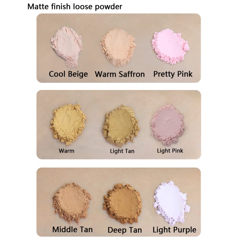 Loose Powder Factory - OEM Oil Control SPF Vegan Formula