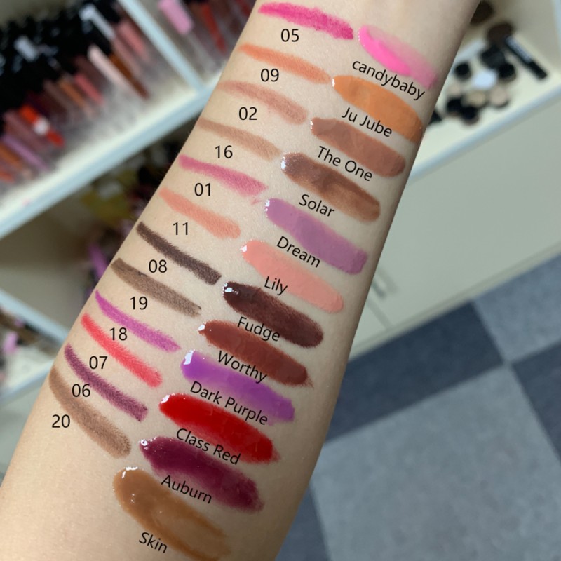 Lip Liner Set Manufacturer - OEM Waterproof Matte Brown