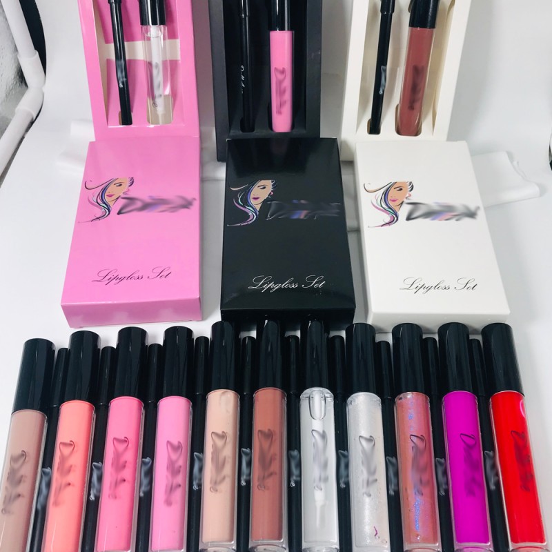 Lip Makeup Set Supplier - OEM Gloss Liner Gift Set Custom