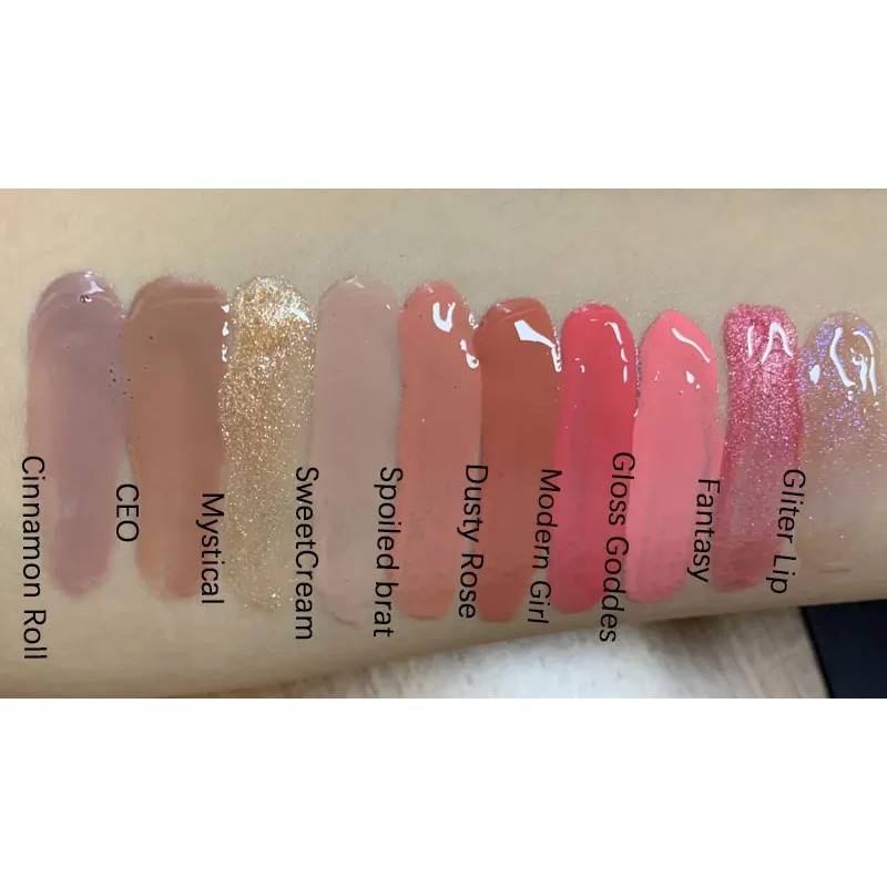 Lip Gloss Supplier - OEM Clear Glossy Shimmer Glitter