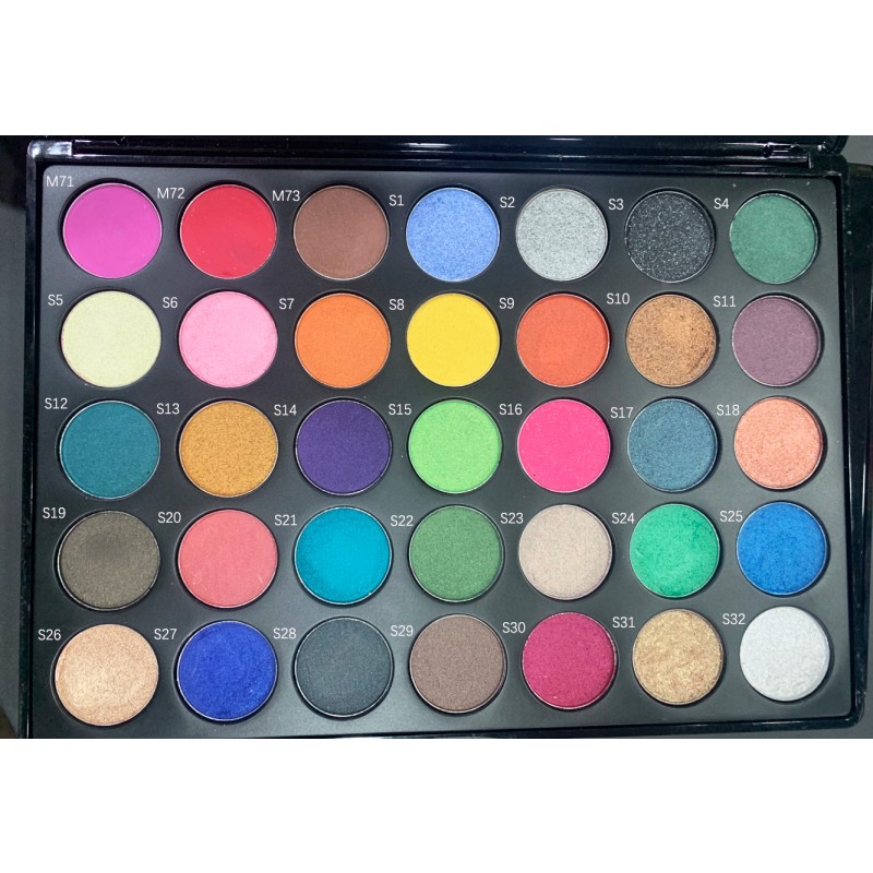 Eyeshadow Palette Factory - OEM High Pigment Glitter Vegan
