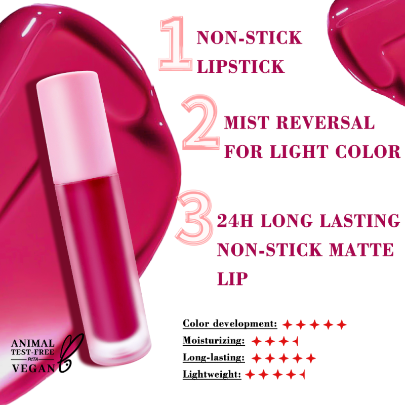 Velvet Lip Gloss Factory - OEM Waterproof Matte Liquid