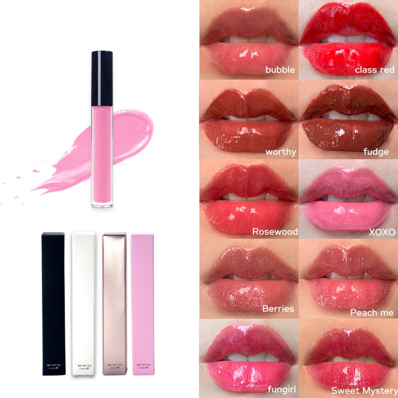 Lip Gloss Manufacturer - OEM 141 Colors Vegan Shiny Private Label