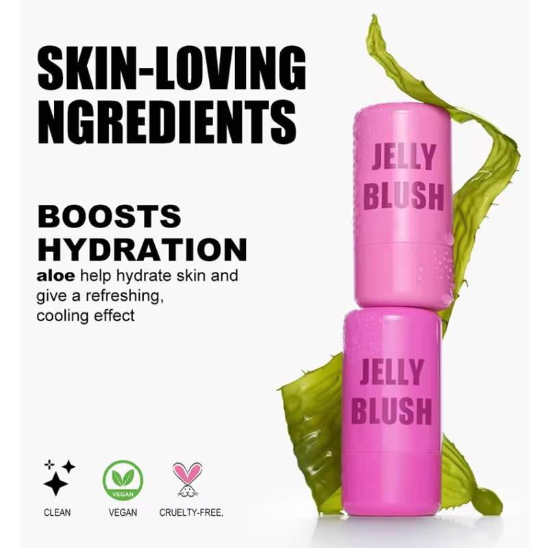 Cheek Tint Stick Supplier - OEM Lip Cheek Jelly Blush