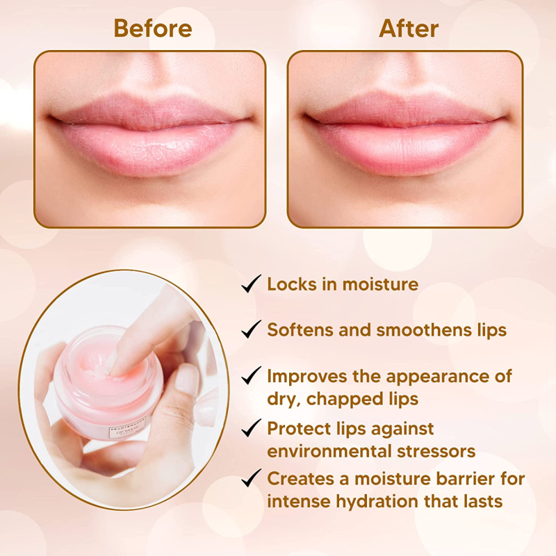 Lip Sleeping Mask Supplier - OEM 10g Fruit Flavor Balm