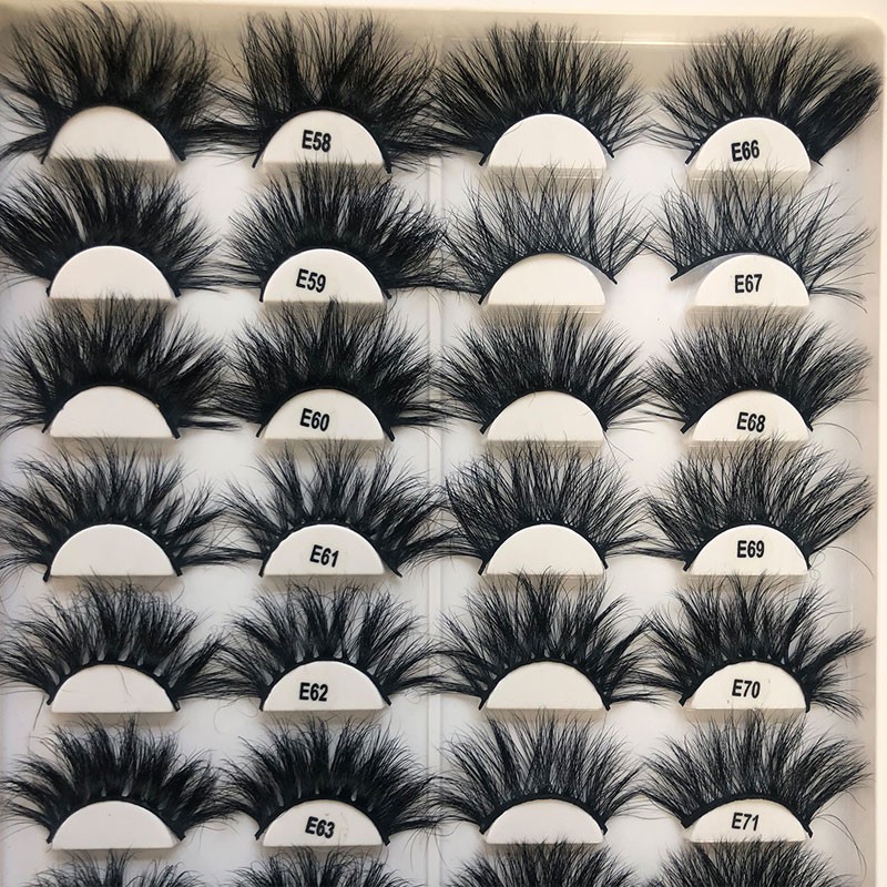 Mink Eyelash Manufacturer - OEM 25mm 5D Fur Book