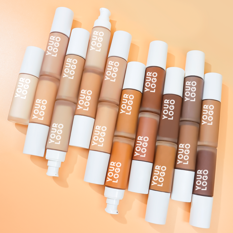 Liquid Foundation Factory - OEM 23 Shade Full Coverage Matte
