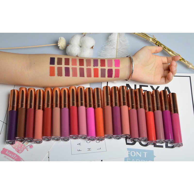 Liquid Lipstick Manufacturer - OEM 24H Nude Matte Bulk