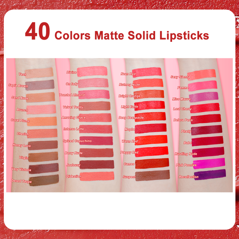 Magnetic Lipstick Supplier - OEM Waterproof Matte Creamy