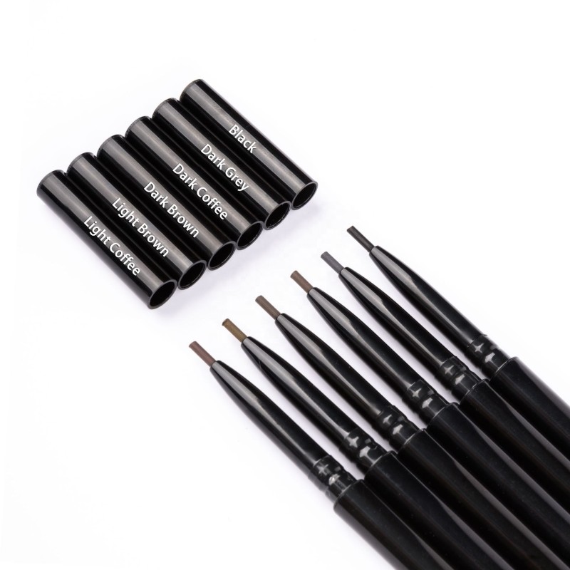Eyebrow Pencil Supplier - OEM 5 Colors 2 in 1