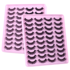 Fake Eyelashes Supplier - OEM 20 Pairs Mixed Dense