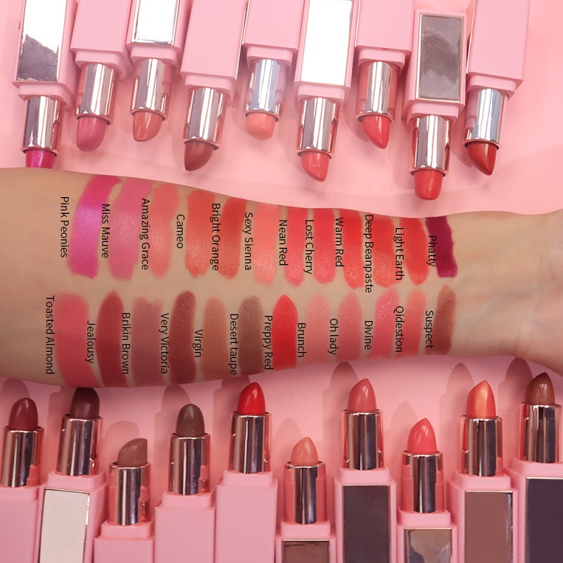 Lipstick Manufacturer - OEM Nude Shiny Waterproof Matte