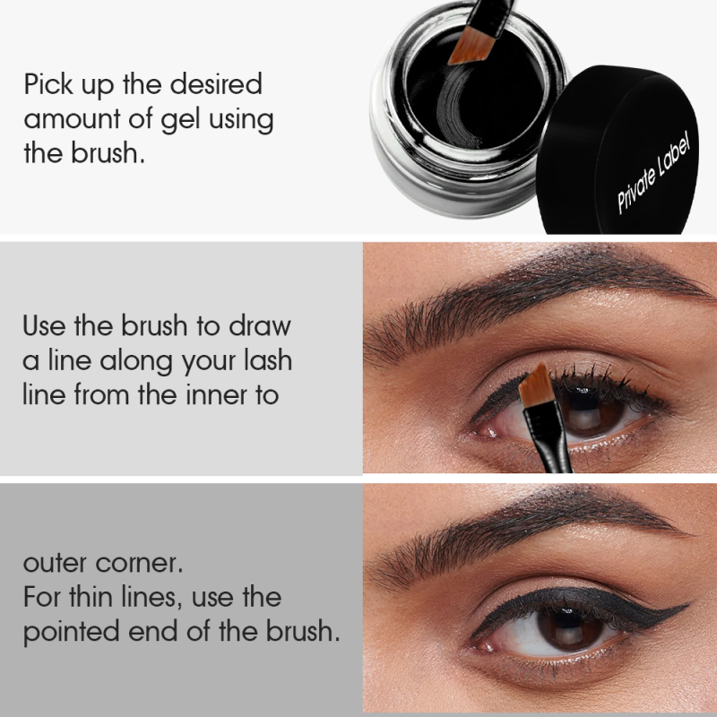 Eyeliner Factory - OEM Black 24H Waterproof Cream
