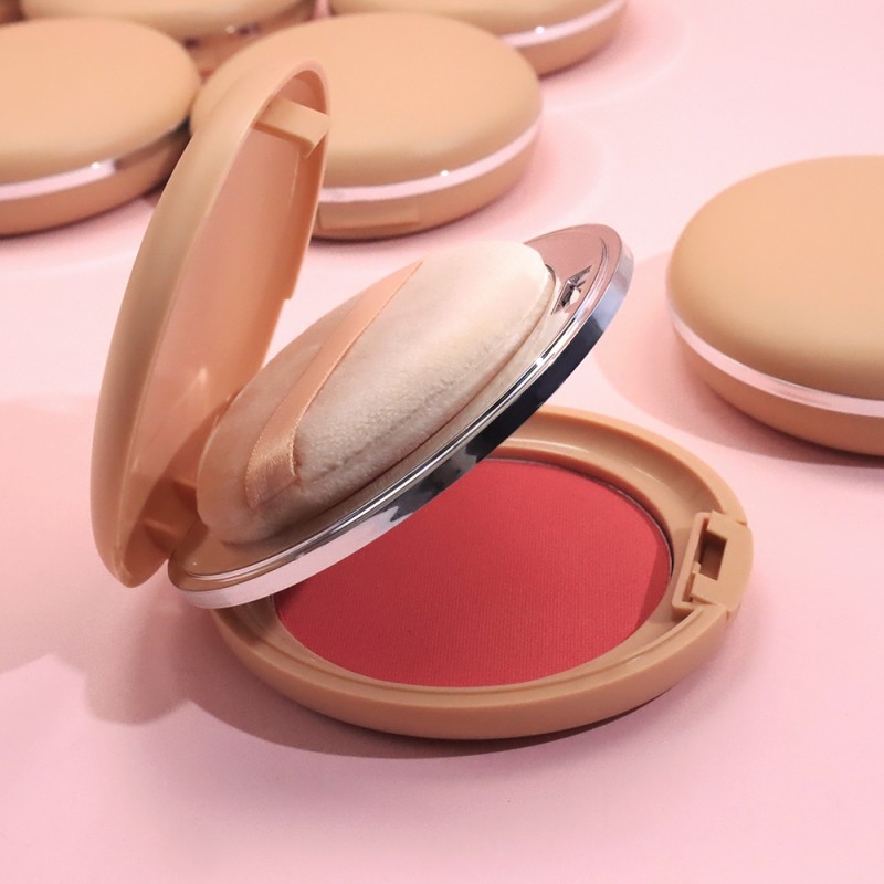 Blush Palette Supplier - OEM Apricot Package Vegan Powder