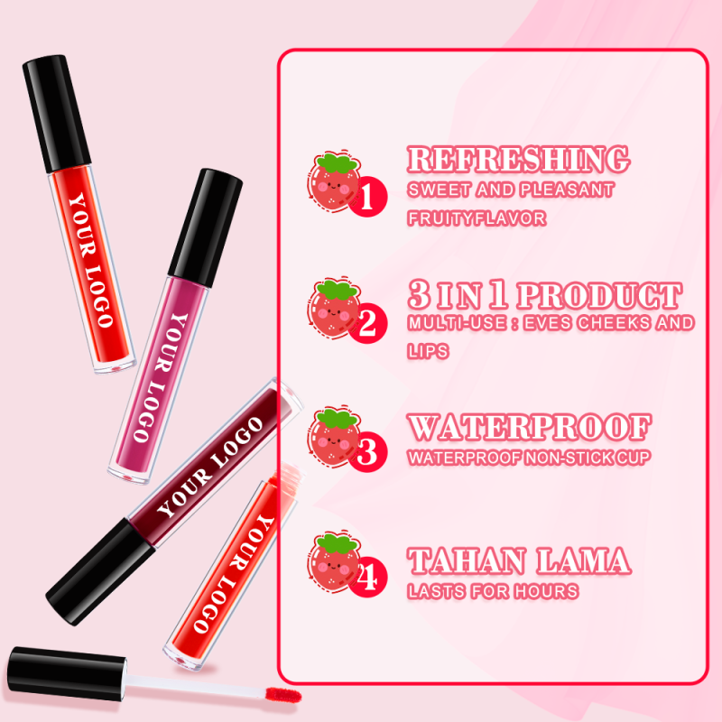 Lip Tint Factory - OEM 11 Colors Transfer Proof