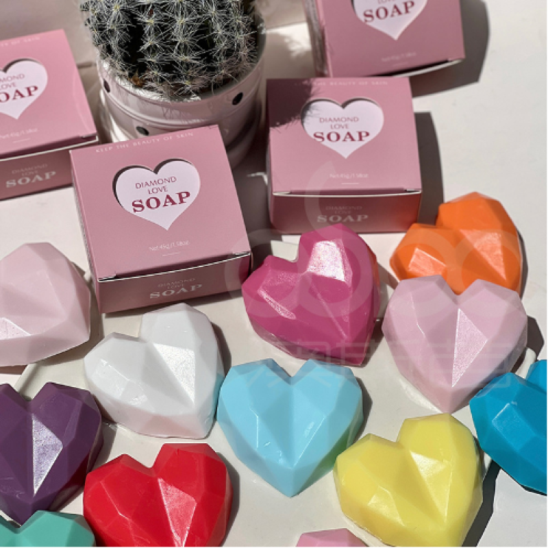 Handmade Soap Factory - OEM Diamond Heart Essential