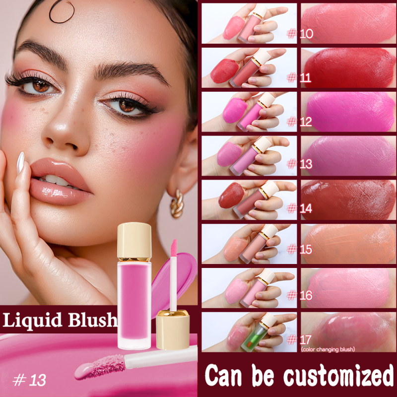 Liquid Blush Supplier - OEM 17 Color Waterproof Vegan