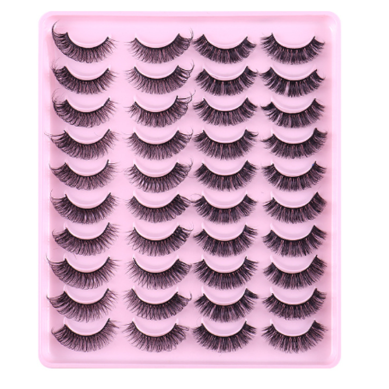 Fake Eyelashes Supplier - OEM 20 Pairs Mixed Dense