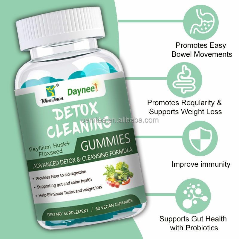 Chlorophyll Gummies Factory - Ready to Ship Detox Cleansing
