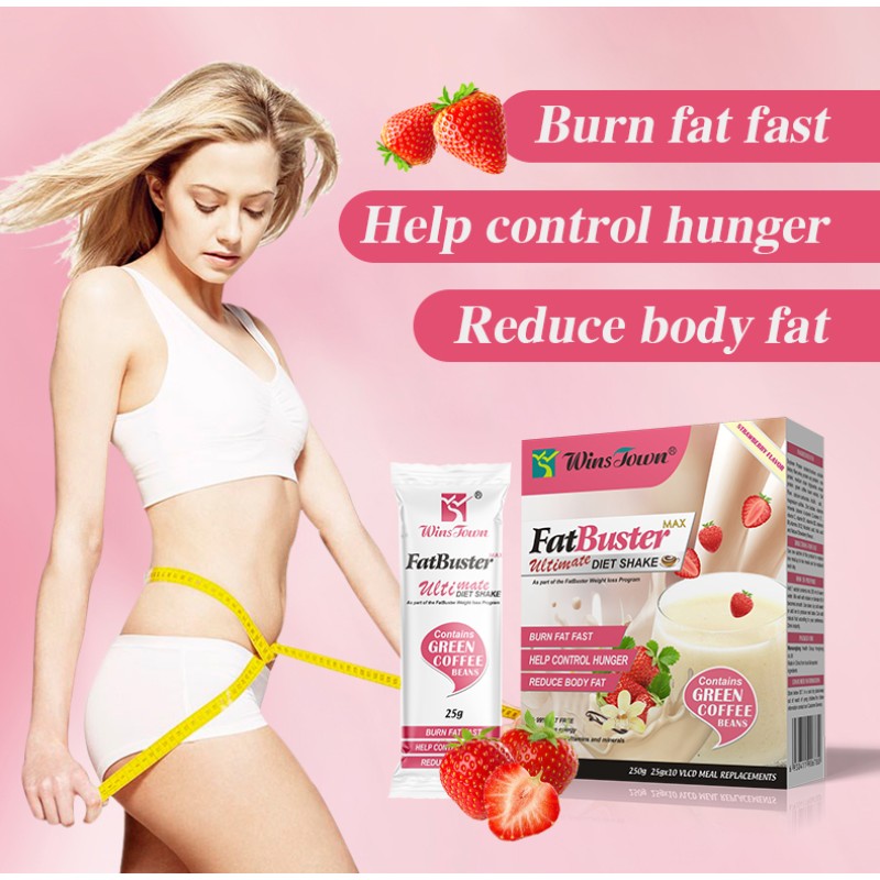 Protein Powder Supplier - Blended Shake Strawberry Appetite Control