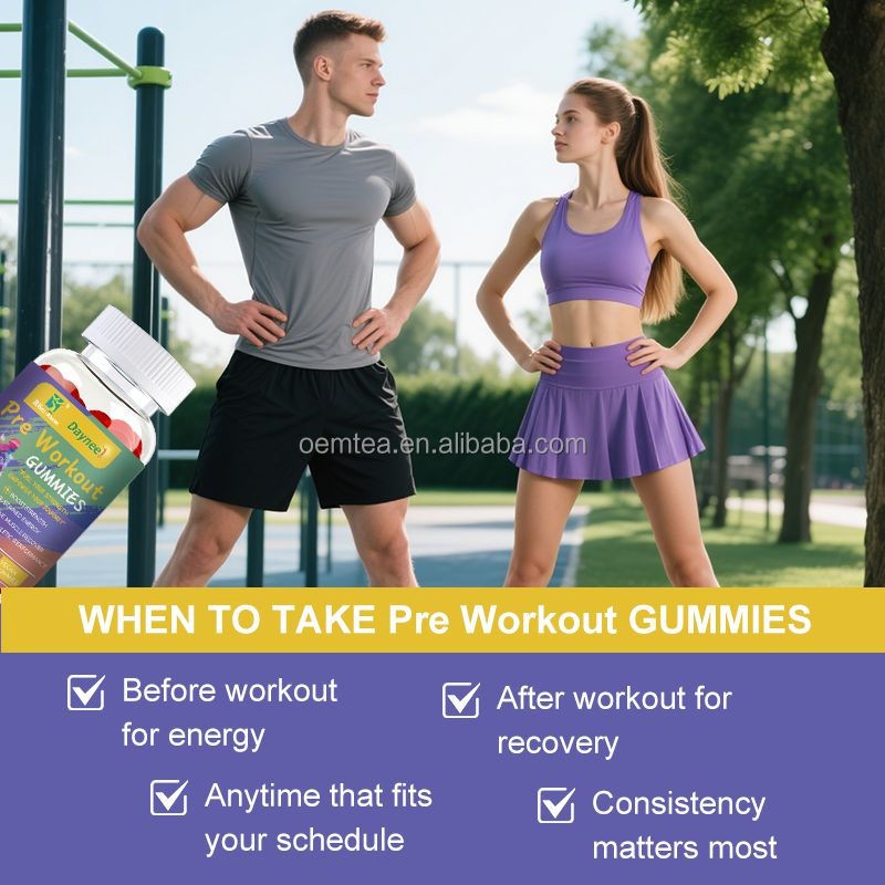 Pre Workout Gummies Supplier - Winstown R44 Creatine Energy Muscle