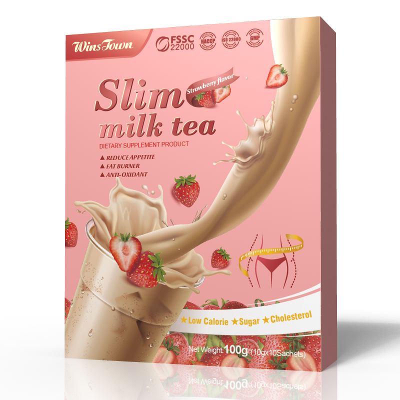 Body Beauty Chocolate Supplier - Y22 Factory OEM Flat Bellied Milk Tea