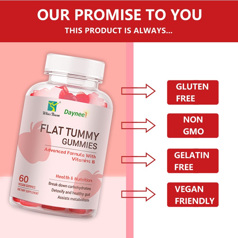 Apple Cider Gummies Supplier - Health Nutrition Tummy Vitamin B ACV