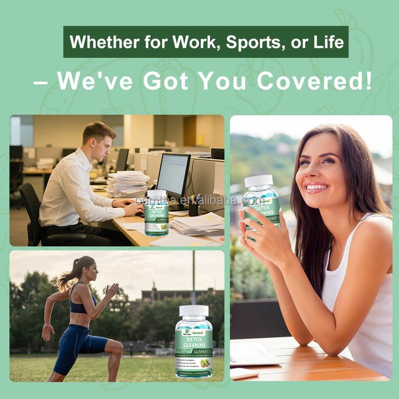 Chlorophyll Gummies Factory - Ready to Ship Detox Cleansing