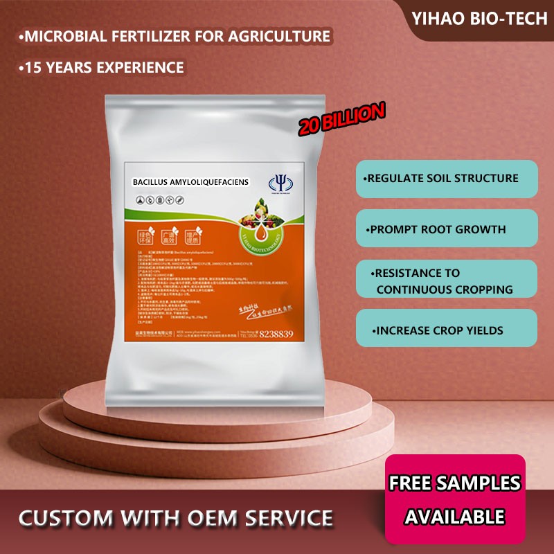 Flexible Production Bio Bacteria Fertilizer Prices Bacillus Amyloliquefaciens