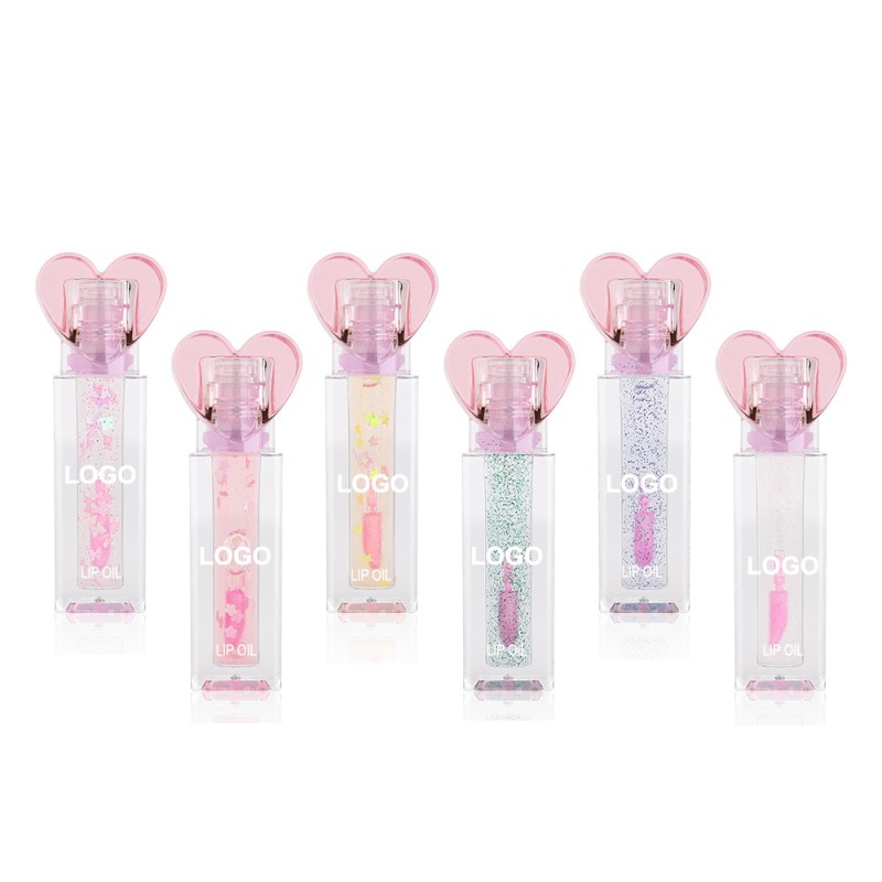 Lip Oil Factory - Vanilla Scent Natural Color Changing Pink Vegan Lip Oil