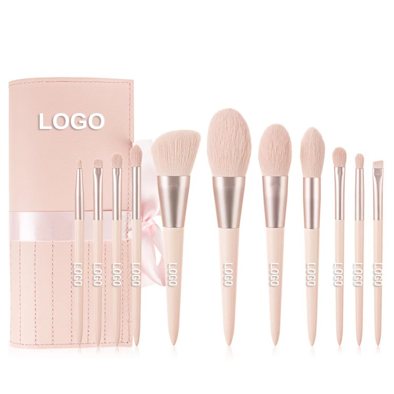 Makeup Brush Set Supplier - Wholesale High Quality Customized Black pink Brush