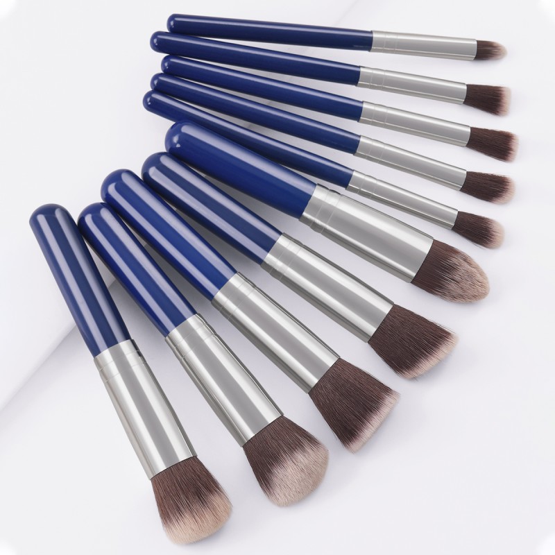 Makeup Brush Set Factory - Wholesale 6 Piece Double Ends Travel Brushes Set